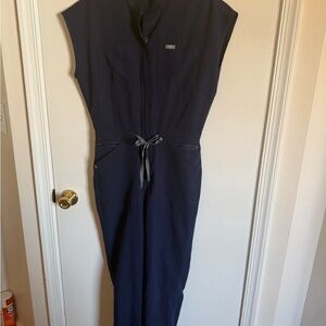 Figs navy jumpsuit size small